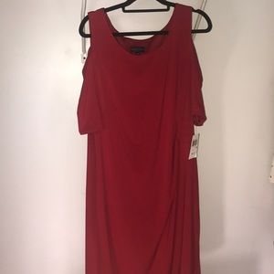Connected Apparel Shoulder Cutout Dress Size 20W